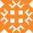 A static pixelated pattern with orange background and white geometric shapes including squares and curved lines arranged symmetrically.
