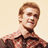 Static 48x48 pixel icon of a person with light brown hair wearing a dark red and black patterned shirt against a beige background.