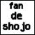 A split- image with text on the left and a pixelated character portrait on the right