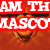 Pixelated orange-toned image of a character with large black ears, partially obscured text, and a smiling expression.