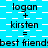 A static digital image with a blue and white checkered background displaying repeated text elements.