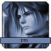 nine blue-toned character portraits with text labels, each showing a different facial expression and head position
