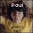 Two side-by-side pixelated images of a person with dark curly hair wearing a yellow shirt, with text above the head.
