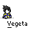 Animated contact sheet of a pixel art character performing energy blast animation with multiple frames showing progression from hand gesture to full beam.