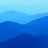 A static pixelated image showing a gradient of blue tones transitioning from light sky blue at the top to deep navy blue at the bottom, with no discernible subjects or objects.