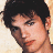 Pixelated image of a person with dark hair and light skin on the left, next to green text reading 'Original Icons .com' on a solid green background.