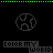 Animated contact sheet showing 18 frames of a pixelated globe icon with green continents, blue oceans, and brown landmass outlines transitioning from partial to full view while text above cycles through color variations.