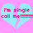 Two identical light blue broken hearts on a pink background with red pixelated text reading "i'm single call me!!!!!!!!" inside each heart.