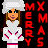 Pixelated animated buddy icon featuring two identical cartoon women in white chef outfits with red accents, standing side-by-side against a black background with vertical text columns.