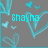 A static image with cyan text reading "Shayna Rose Is Awesome" over a gray background with light blue heart outlines and small heart shapes.