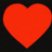 Red heart symbol and red pixelated text on black background with 'I'm not SINGLE.' and 'ROMANTICLY CHALLENGED' phrases.