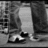 Black-and-white pixelated image of a person in a dress with red text overlay reading "I want You You Don't Want me My Mistake For wasting Yours And mine Still Love You".