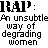 A static digital image displays repeated text in black and green pixelated font on a white background, with one section partially obscured by gray.