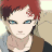 Pixelated static image of a character with red hair, blue eyes, and light skin wearing a brown jacket over a white shirt.