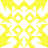 Yellow and white pixelated pattern with repeating diamond shapes at center surrounded by star-like motifs.