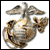 Four distinct static images arranged in a , each depicting military-related subjects with pixelated rendering
