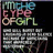 Pixelated text reads 'THE TYPE OF GIRL' in multicolored letters above a grayscale pixel art figure of a person holding an object.
