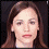 Four distinct pixelated portraits arranged in a , each showing a person's face with neutral expressions against varied backgrounds