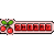 Animated cherry-themed buddy icon with red fruit and green leaves on a gray background, showing sequential frame changes in an animation sequence.