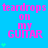 A static image with a bright blue background displays repeated pink text reading 'teardrops on my GUITAR' and small green heart symbols in three
