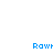 A split-screen pixel art image with white and blue sections displaying partial text "Rowh" in multiple locations.