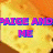 A four- of cheese slices with pixelated text overlays in pink and blue, each showing different text phrases
