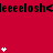 Red background with repeating black text and white star clusters in varying vertical arrangements.