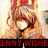 A four- with a pixelated anime-style character, holiday text, and a landscape background