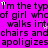 A static image with a bright pink background displaying repeated black text and small white star-like shapes.