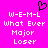 A static pixel art image with a bright pink background, displaying text and a heart symbol.