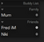 A static contact list style with multiple small square icons arranged in rows against a dark background, featuring light gray and white elements.