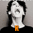 Four- shows a person with dark hair in various poses and expressions, including text overlays like 'R', 'RA', 'RAW', '<3' on orange background