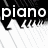 Four musical instrument icons arranged in a with text labels: piano, cello, oboe, and music with heart symbol