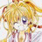 A 48x48 pixel buddy icon featuring a split composition with an anime-style character on the left and text elements on the right, displayed as part of a contact sheet.