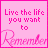 A 3x2 contact sheet of six animated frames showing a pink-themed motivational message with