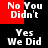 A pixelated text-based animation cycles through alternating phrases on a black background with red rectangular accents.