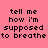 Pixelated text on a pink background with a gray rectangle in the bottom right corner, displaying lyrics about breathing without air.