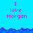 Pixelated text 'I love Morgan' repeated across a blue background with a blue wave-like border.