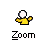 A yellow-shirted figure with white head and black outline in multiple poses, including raised arms and side views, on gray background.