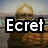 A pixelated image of a person with light hair holding an object, overlaid with text and background elements.