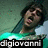 Pixelated image of a person with dark hair and green clothing against a gradient background, with text reading 'digiovanni' at the bottom.