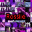 Pixelated image with red text overlays on four distinct backgrounds including purple and white patterns.