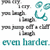 A static pixelated image displays a grid of grayscale and teal-colored shapes with the phrase 'even harder.' visible at the bottom.