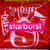 Red background with white stylized 'S' and wing-like shapes; pink text overlays change across frames.