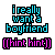 Static pixel art displays repeated text "i really want a boyfriend" in cyan with pink parentheses containing "(hint hint)" below, arranged in five of five identical icons on white background