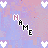 Pixelated icon with diagonal 'HAME' text, white and purple hearts on pink-purple gradient background.