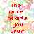 Red pixelated text overlays a colorful floral background with repeated heart symbols and a gray rectangle on the right.