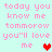 Pixelated text on light cyan background with two heart symbols, one red and one pink.