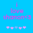 Pixelated text and symbols on a bright blue background with pink and light purple elements.