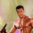 A pixelated image of a muscular man holding a microphone, with red text reading "Bryan Chatham" on black background and white text "ni Groove Yo!" on blue background.